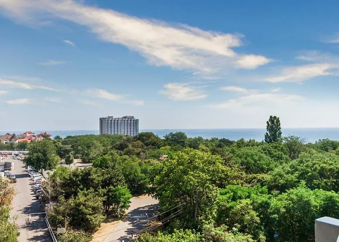 с террасой возле аркадии ! вид моря ! литературная улица, 12 Odesa